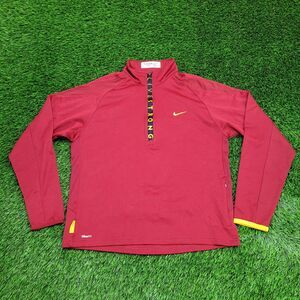 NikeFIT Pullover Jacket Large 22x26 Red